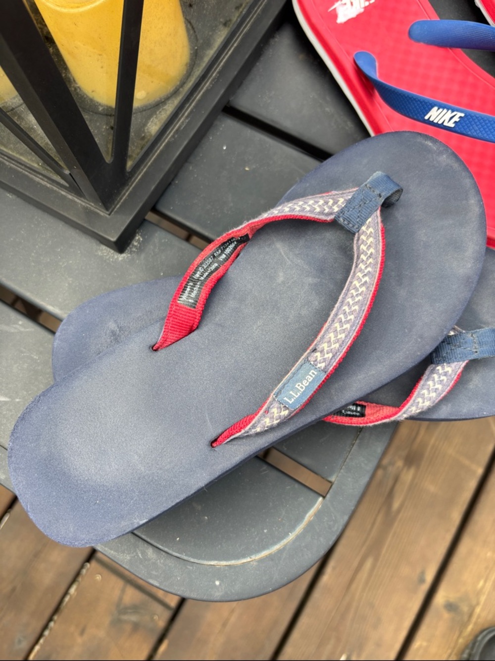 Nike and LLBEAN Flip Flops bundle - Picture 2 of 8
